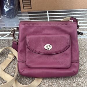 Elegant Purple Crossbody Bag